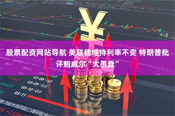 股票配资网站导航 美联储维持利率不变 特朗普批评鲍威尔“太愚蠢”